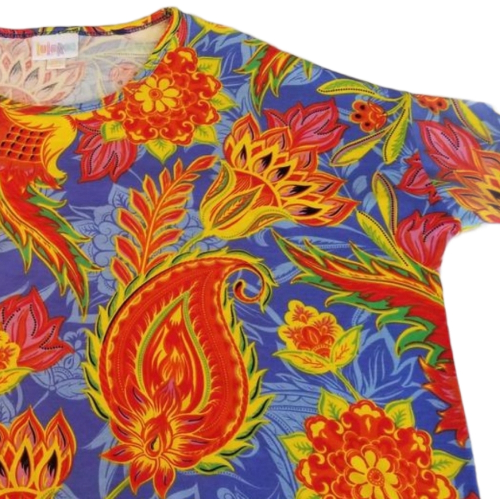Lularoe Irma tunic top paisley